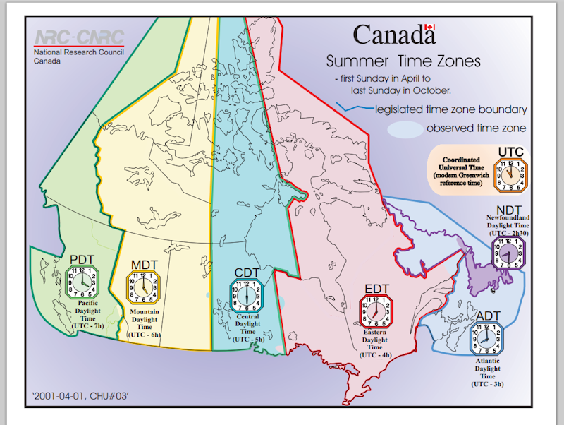 bc time zone map Time Zone For Mountainside Vacation Villas Fairmont Mountain bc time zone map